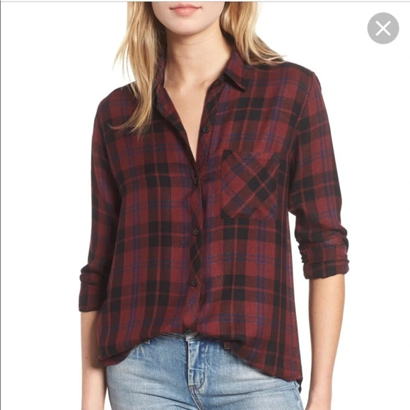 Rails Tops - {RAILS} HUNTER Button Down NWT